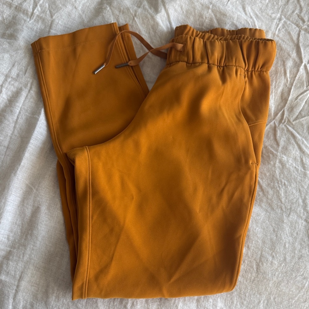 Lululemon Athletica Mustard Jogger Pants